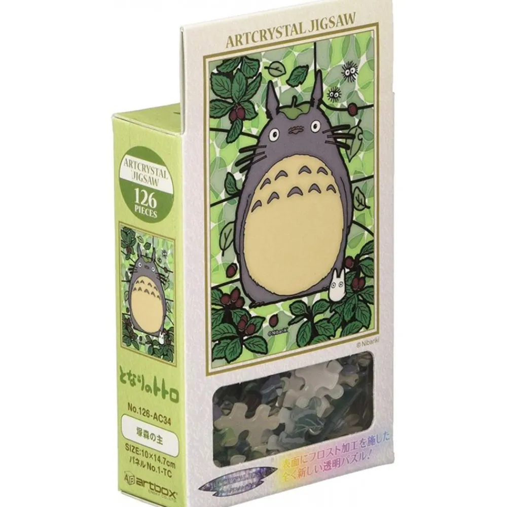 New Maison Ghibli Stained Glass Puzzle 126P Big Totoro - My Neighbor Totoro