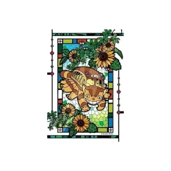 Discount Maison Ghibli Stained Glass Puzzle 126P Catbus And Sunflowers - My Neighbor Totoro