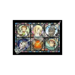 Best Maison Ghibli Stained Glass Puzzle 208P Characters Gallery - Howl'S Moving Castle