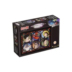 New Maison Ghibli Stained Glass Puzzle 208P Characters Gallery - Porco Rosso