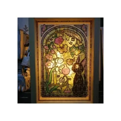 New Maison Ghibli Stained Glass Puzzle 208P Characters Gallery - Porco Rosso