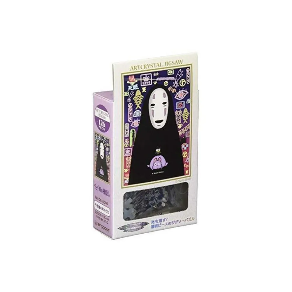 New Maison Ghibli Stained Glass Puzzle 126P No Face - Spirited Away