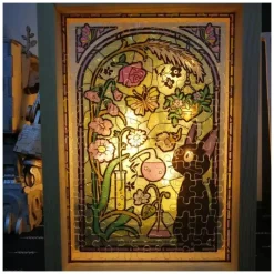 New Maison Ghibli Stained Glass Puzzle 126P Robot Gardener - Castle In The Sky