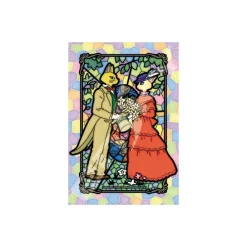 Hot Maison Ghibli Stained Glass Puzzle 126P Secret Story - Whisper Of The Heart