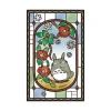Hot Maison Ghibli Stained Glass Puzzle 126P Totoro Camelia - My Neighbor Totoro