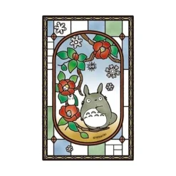 Hot Maison Ghibli Stained Glass Puzzle 126P Totoro Camelia - My Neighbor Totoro