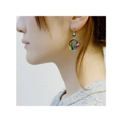 Discount Maison Ghibli Stained Glass Series - Earrings Louise&Baron -Whisper Of The Heart