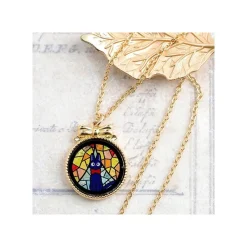 Maison Ghibli Stained Glass Series - Pendant Kiki- Kiki'S Delivery