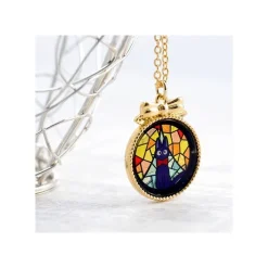 Maison Ghibli Stained Glass Series - Pendant Kiki- Kiki'S Delivery