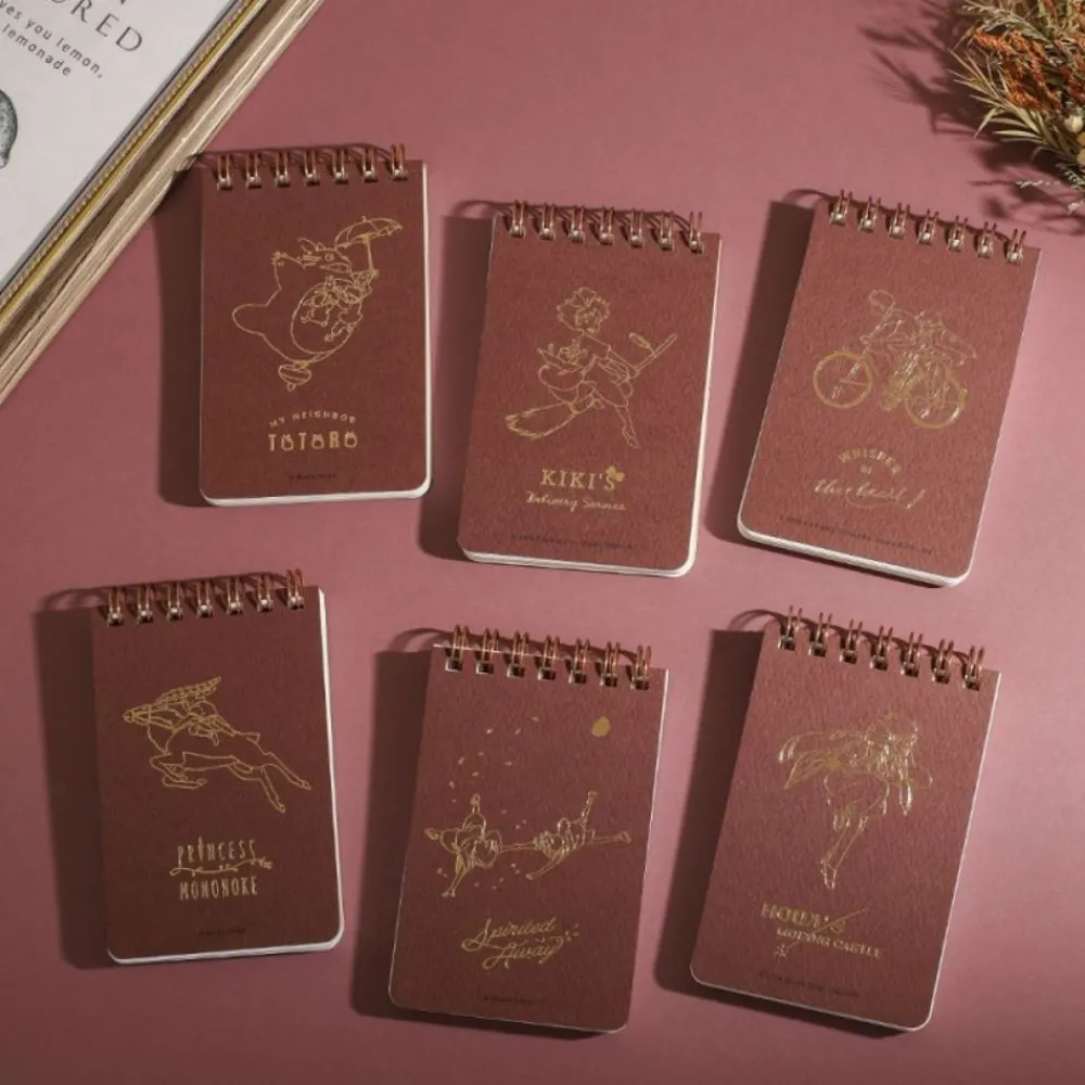 Clearance Maison Ghibli Stamped Ring Notebook 11,5 7,2Cm Seiji & Shizuku - Whisper Of The Hea