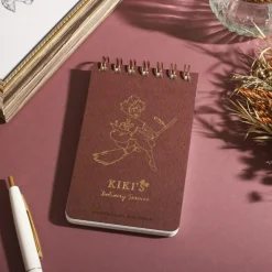 Best Maison Ghibli Stamped Ring Notebook 11,5 7,2Cm Kiki On Her Broom - Kiki'S Delivery