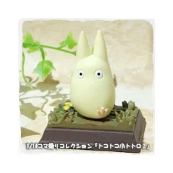 Best Maison Ghibli Statue Collection Stop Motion Totoro White Race Pose 1 - My Neighbor Totoro