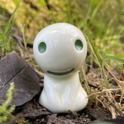 Hot Maison Ghibli Statue Kodama A & 1 Blind Power Stone - Princess Mononoke