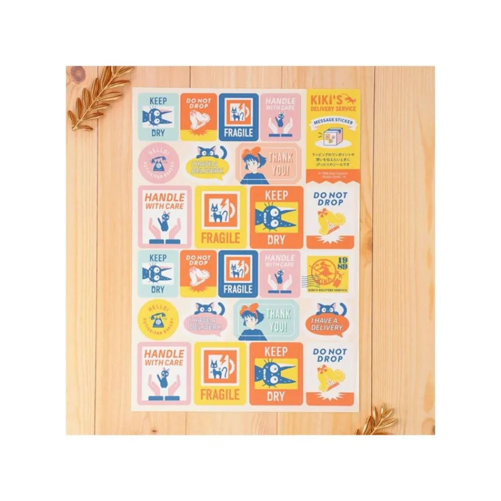 Sale Maison Ghibli Sticker Sheet Kiki Shipping - Kiki'S Delivery Service