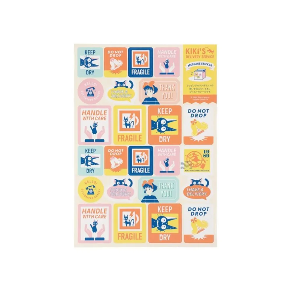 Sale Maison Ghibli Sticker Sheet Kiki Shipping - Kiki'S Delivery Service