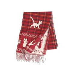 Discount Maison Ghibli Stole With Button Jiji Check Pattern - Kiki'S Delivery Service