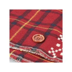 Discount Maison Ghibli Stole With Button Jiji Check Pattern - Kiki'S Delivery Service