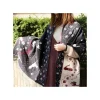 New Maison Ghibli Stole With Button Kiki Snowing City - Kiki'S Delivery Service