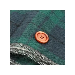 Clearance Maison Ghibli Stole With Button Totoro Check Pattern - My Neighbor Tororo