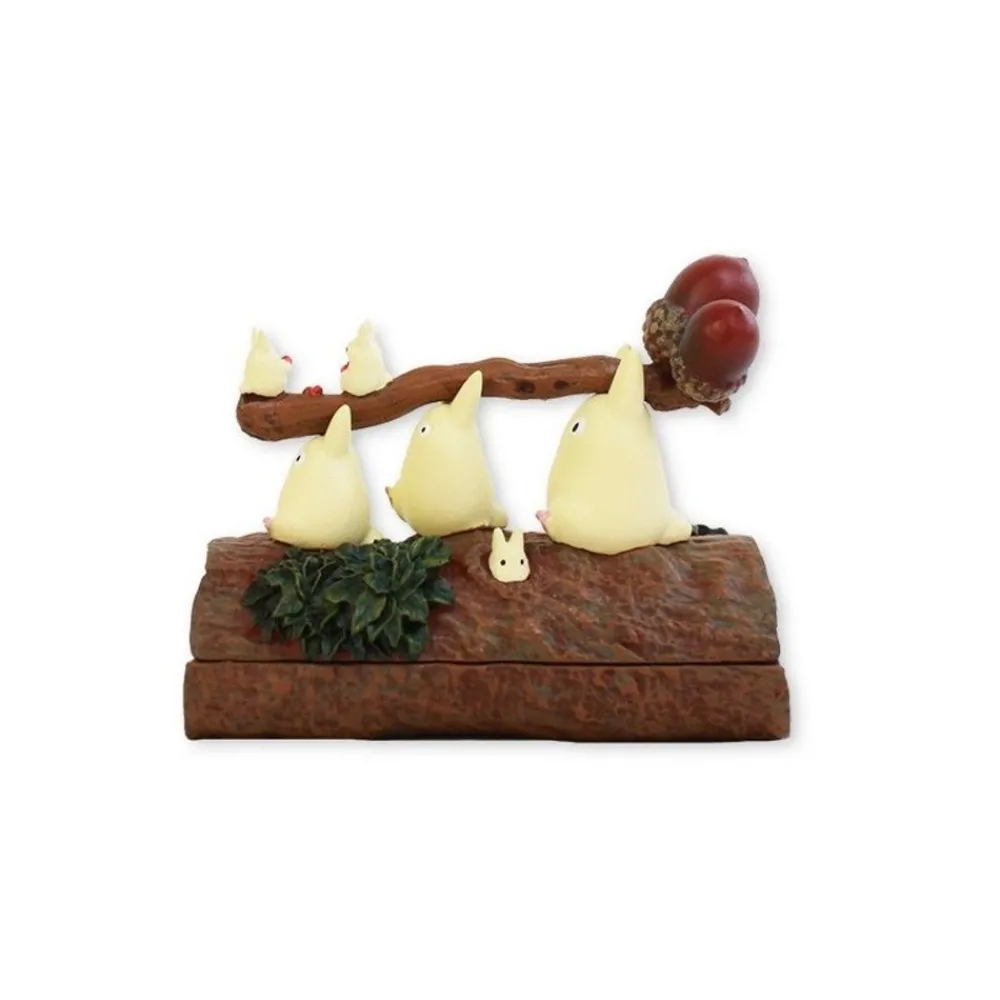 Hot Maison Ghibli Storage Box Totoro White - My Neighbor Totoro