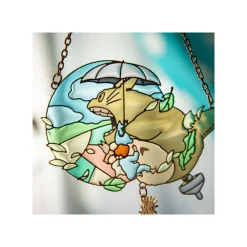 New Maison Ghibli Sun Catcher Stained Glass Totoro - My Neighbor Totoro