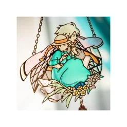 Clearance Maison Ghibli Sun Catcher Stained Glass Sophie & Hauru - Howl'S Moving Castle
