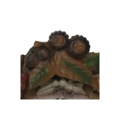 New Maison Ghibli Swing Clock Autumn Leaves - My Neighbor Totoro