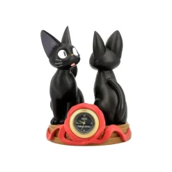 New Maison Ghibli Table Clock Jiji & Soft Toy Jiji - Kiki'S Delivery Service