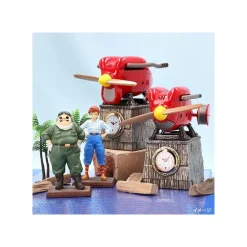 Online Maison Ghibli Table Clock Marco Savoia Trial Model - Porco Rosso