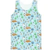 Maison Ghibli Tank Top With Totoro Light Blue Image (Woman) - My Neighbor Totoro