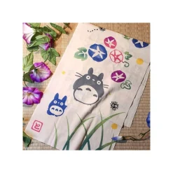 Sale Maison Ghibli Tenugui Morning Glory & Firefly - My Neighbor Totoro