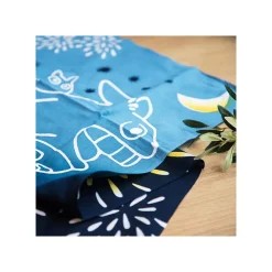 Sale Maison Ghibli Tenugui Totoro Flying Fireworks - My Neighbor Totoro