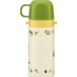 Clearance Maison Ghibli Thermos Bottle Double Opening Totoro & Catbus - My Neighbor Totoro