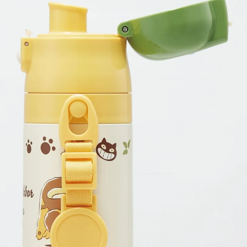 Clearance Maison Ghibli Thermos Bottle Double Opening Totoro & Catbus - My Neighbor Totoro