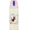 New Maison Ghibli Thermos Bottle 500Ml Jiji Flower Garland - Kiki'S Delivery Service