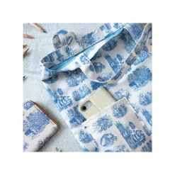 Discount Maison Ghibli Tote Bag Blue Nostalgia - Whisper Of The Heart