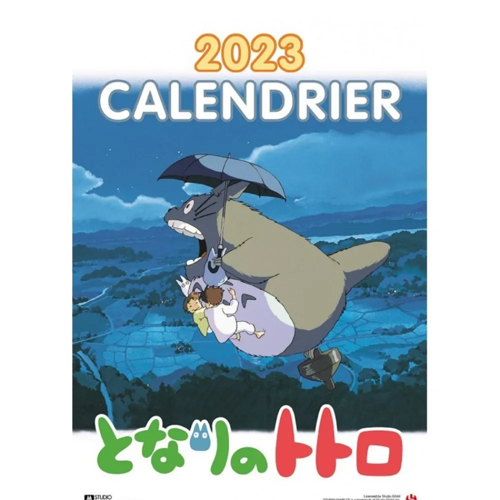 Online Maison Ghibli Totoro Calendar 2023