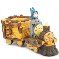 New Maison Ghibli Totoro Train Flower Bucket - My Neigbour Totoro