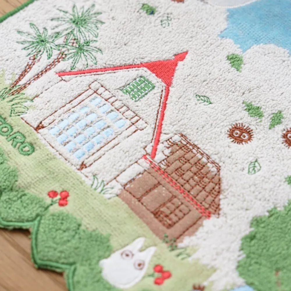 Best Maison Ghibli Towel Totoro In The Sky 34X80 Cm - My Neighbor Totoro