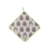 New Maison Ghibli Towel With Hanger Big Totoro Silhouette - My Neighbor Totoro