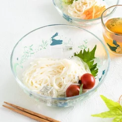 Maison Ghibli Transparent Bowl 17Cm Chasing Acorns - My Neighbor Totoro