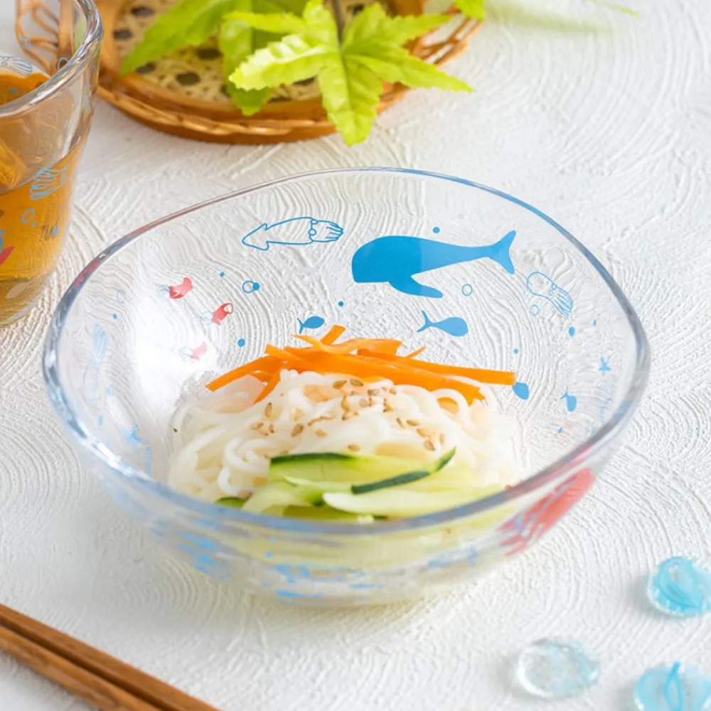 Clearance Maison Ghibli Transparent Bowl 13Cm Ponyo Under The Sea - Ponyo On The Cliff