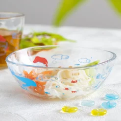 Clearance Maison Ghibli Transparent Bowl 13Cm Ponyo Under The Sea - Ponyo On The Cliff