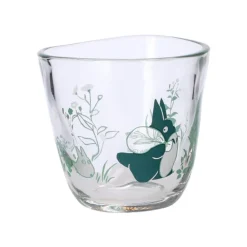 New Maison Ghibli Transparent Glass Chasing Acorns - My Neighbor Totoro