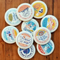 Hot Maison Ghibli Vintage Badge Collection 10 Pcs - Kiki'S Delivery Service