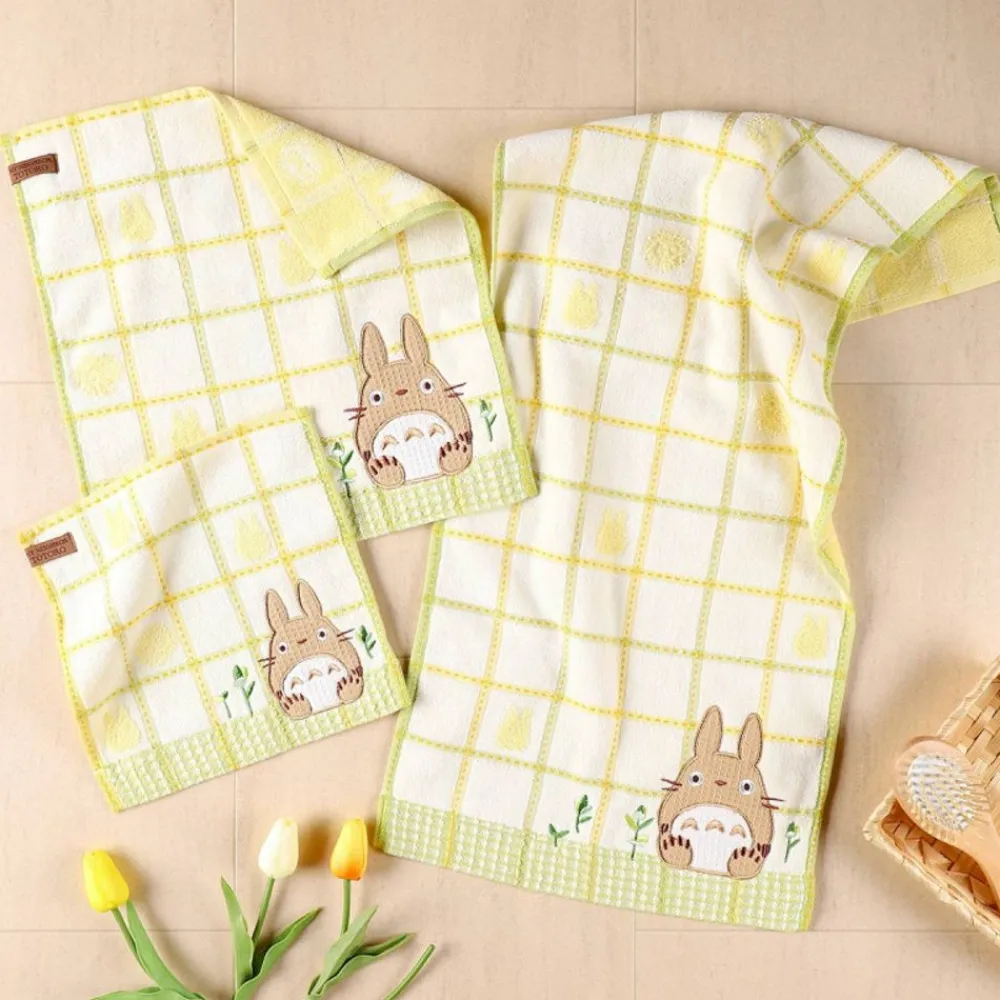 Sale Maison Ghibli Waffle Mini Towel Totoro 25X25 Cm - My Neighbor Totoro