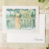 Maison Ghibli Watercolour Greeting Cards 24 X 15,8 Cm Chihiro - Spirited Away
