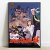 Outlet Maison Ghibli Wood Panel 02 - Lupin Classic Poster - Castle Of Cagliostro