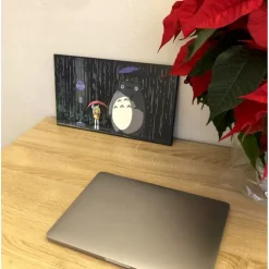 Best Maison Ghibli Wood Panel Ghibli 07 - Totoro Bus Stop