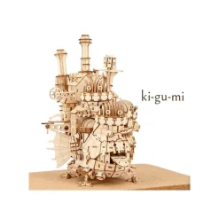 Hot Maison Ghibli Wooden Craft Kit Kigumi Howl'S Castle - Howl'S Moving Castle